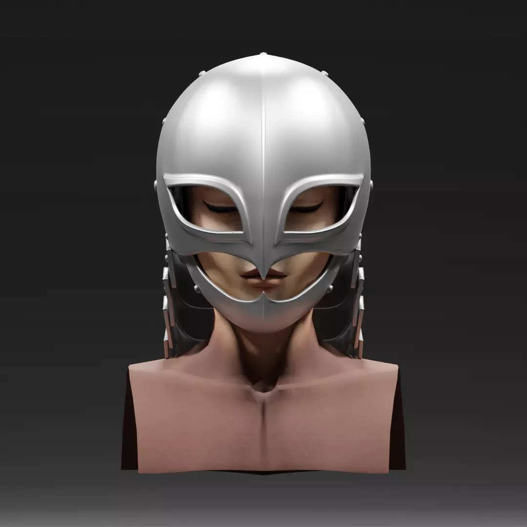 Griffith berserk armor and helmet 3D movie version 3D print model_0