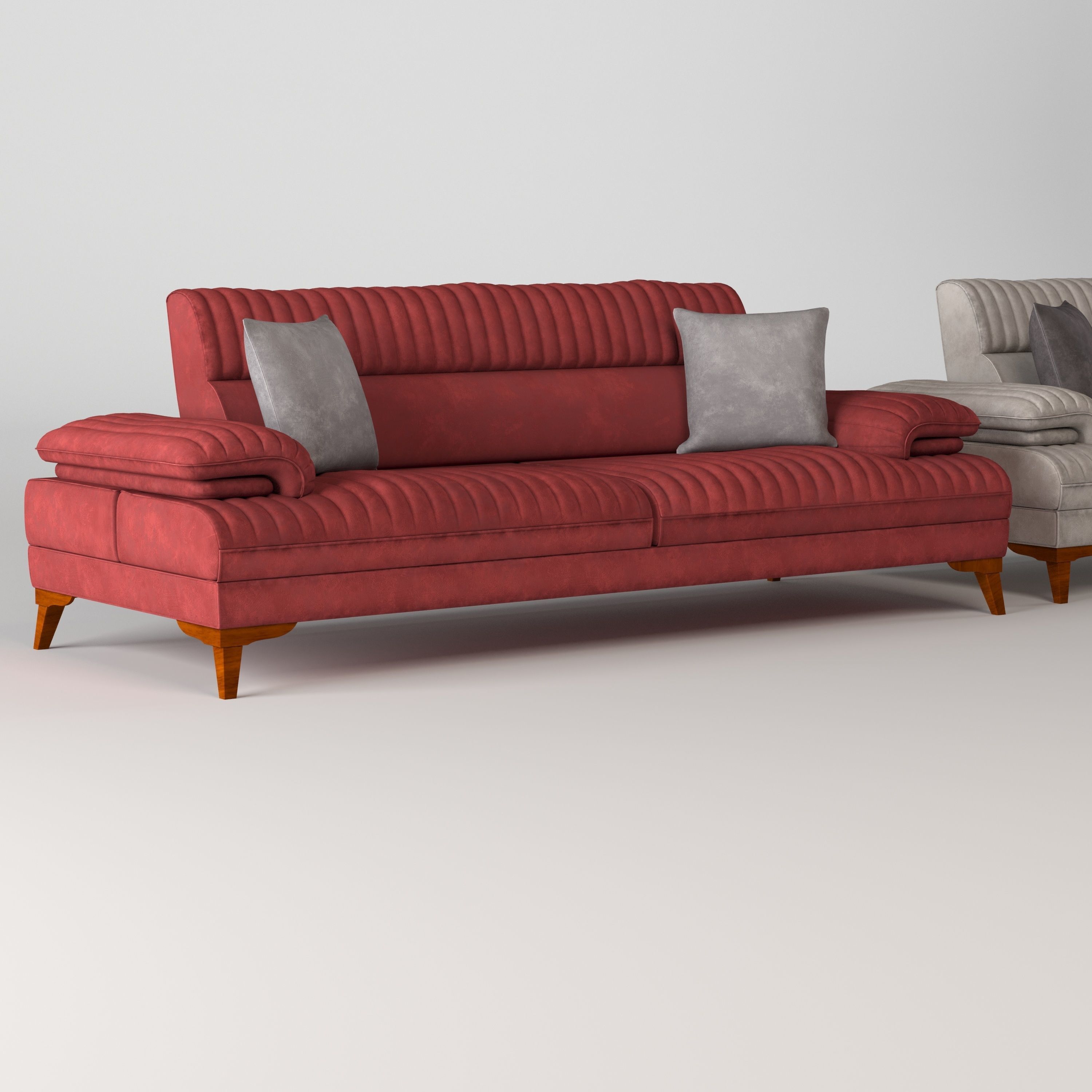 Alcania sofa 3D model_5