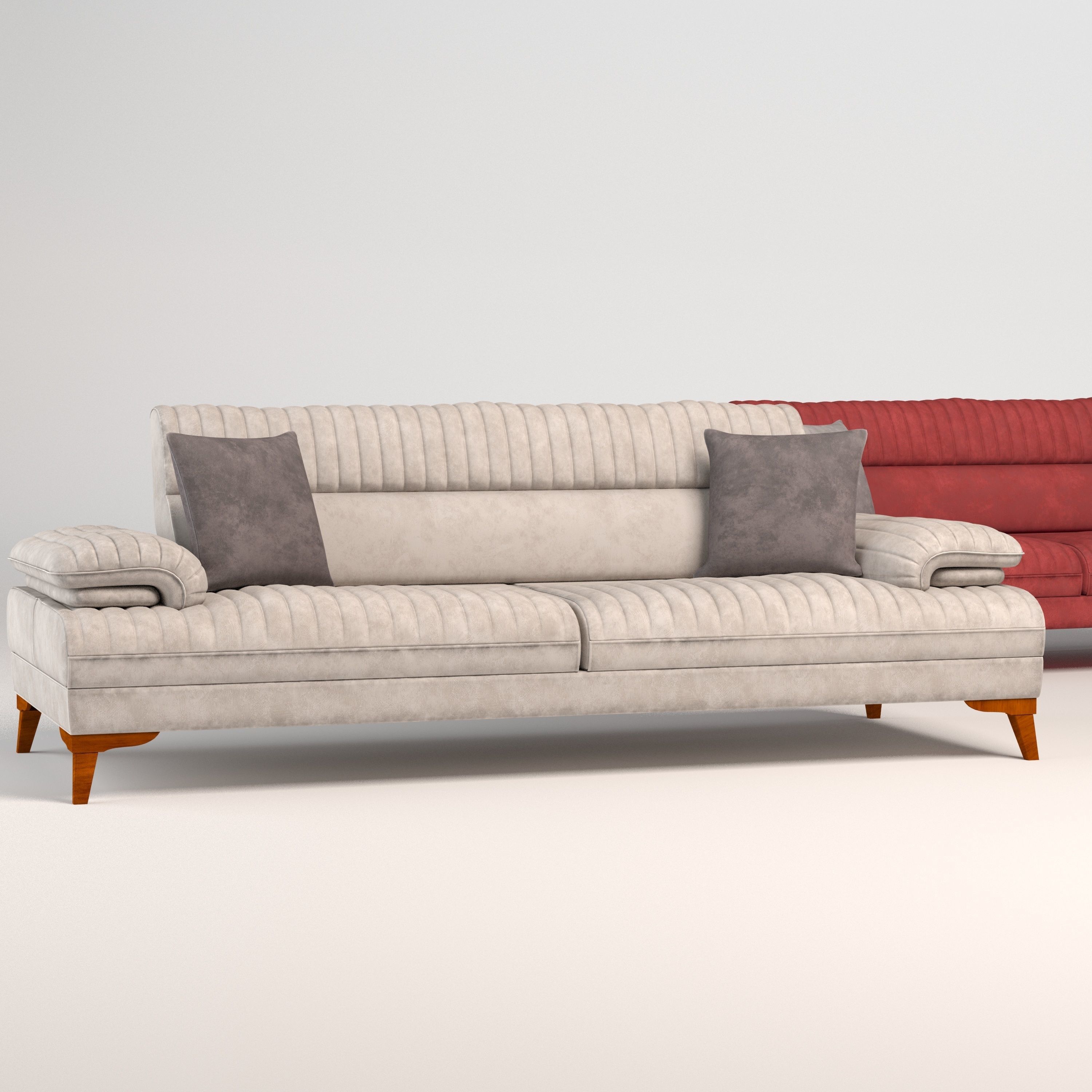 Alcania sofa 3D model_3