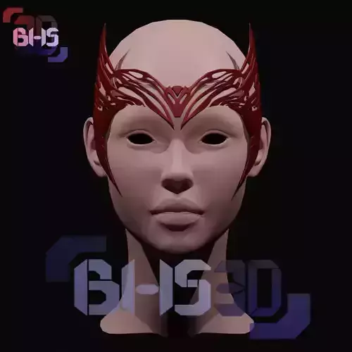 Scarlet witch Headpiece in the multiverse of madness version 3D print model