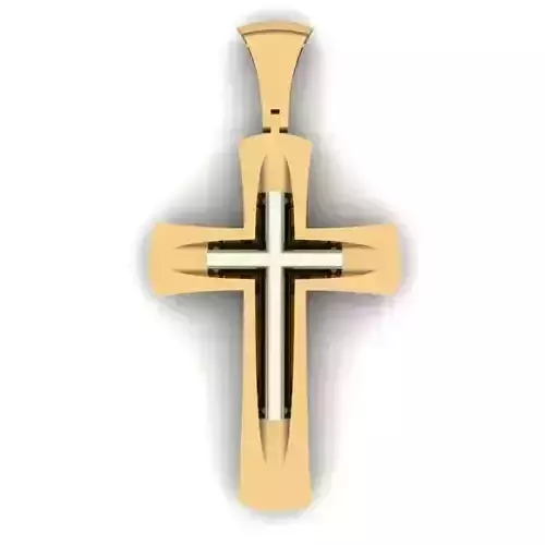 cross pendant gold