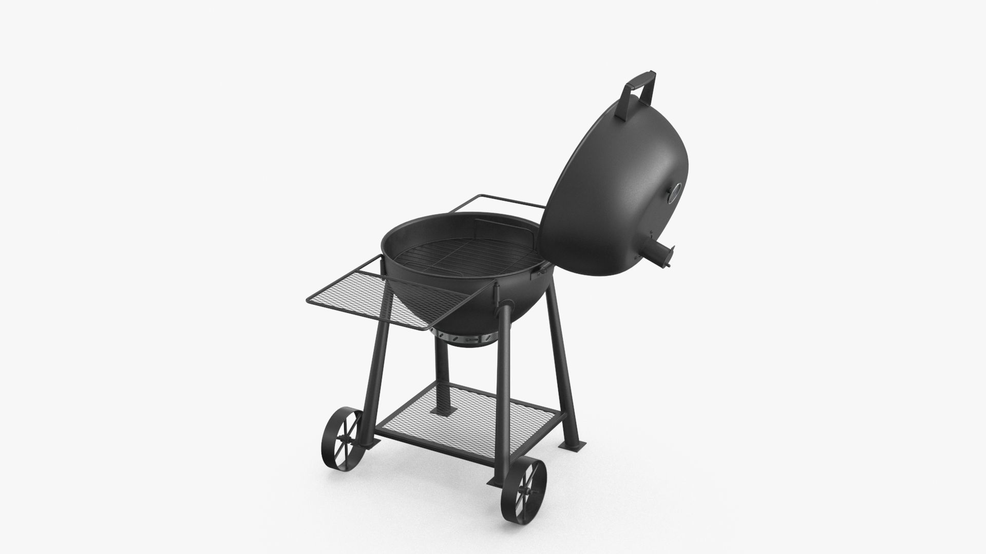 BBQ Grill V2 Low-poly 3D model_9