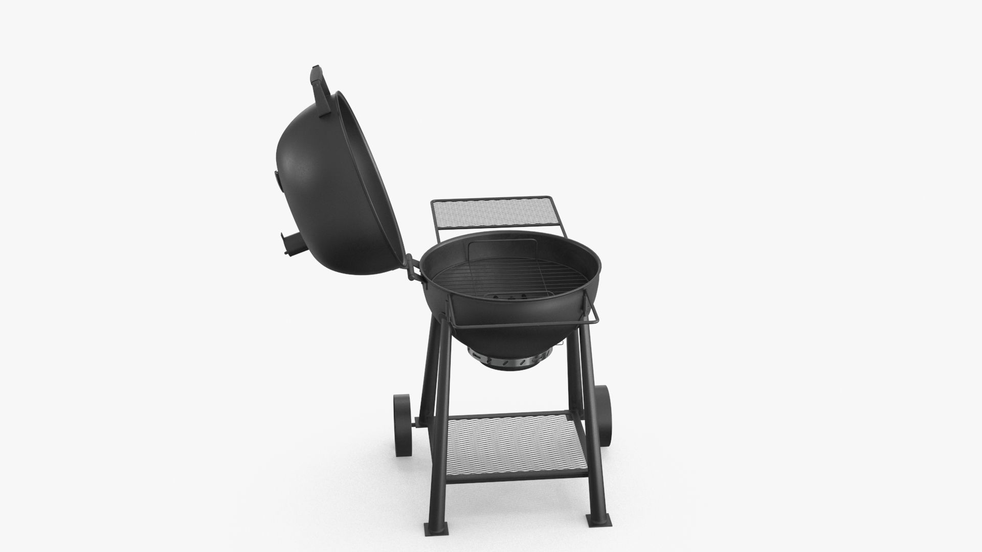 BBQ Grill V2 Low-poly 3D model_12
