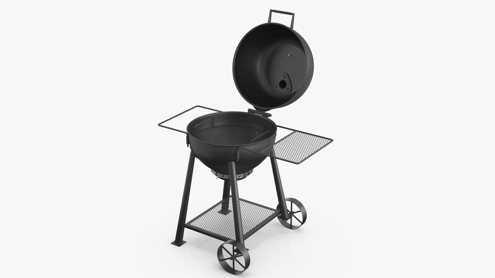 BBQ Grill V2 Low-poly 3D model_7