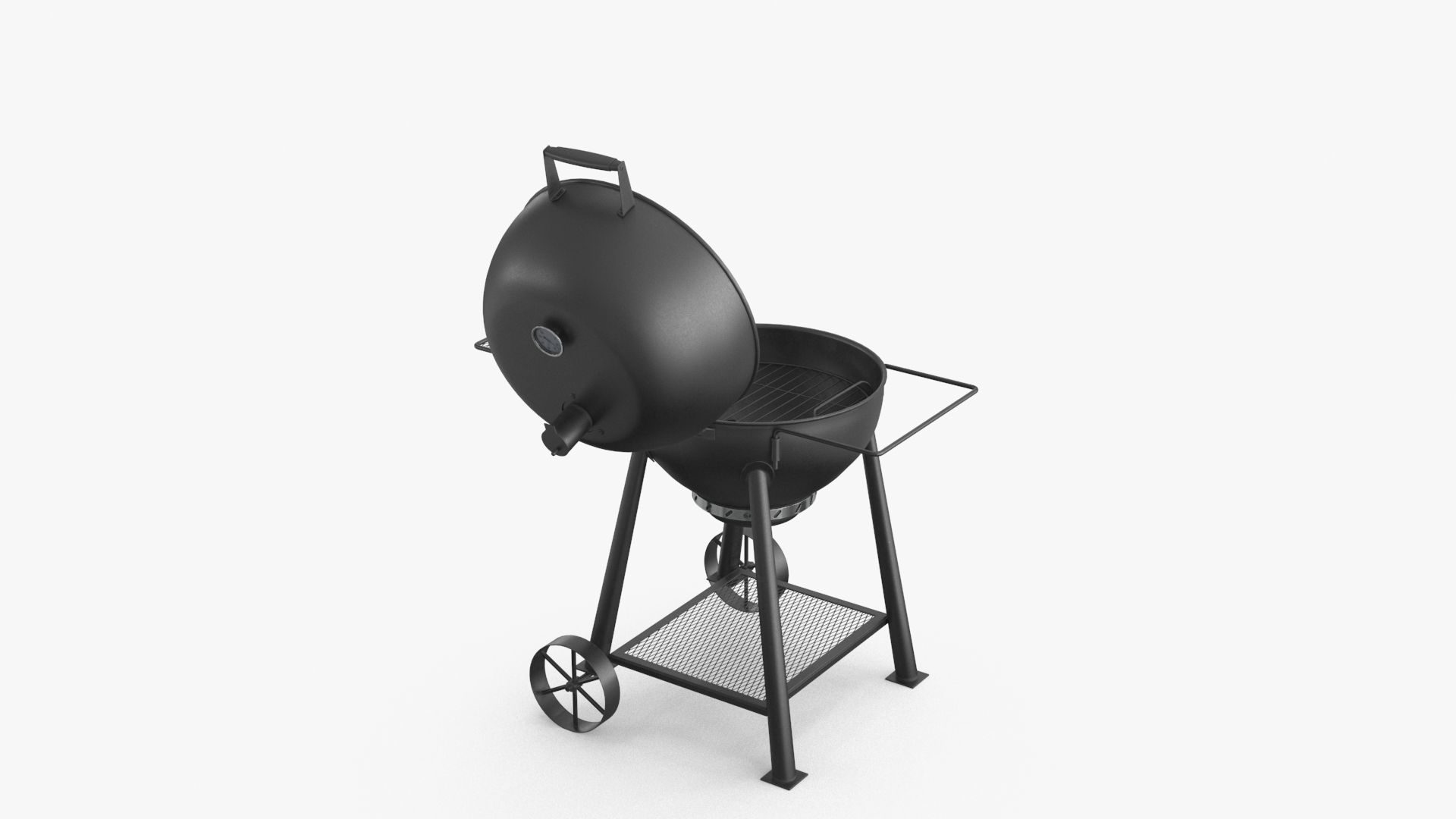 BBQ Grill V2 Low-poly 3D model_11
