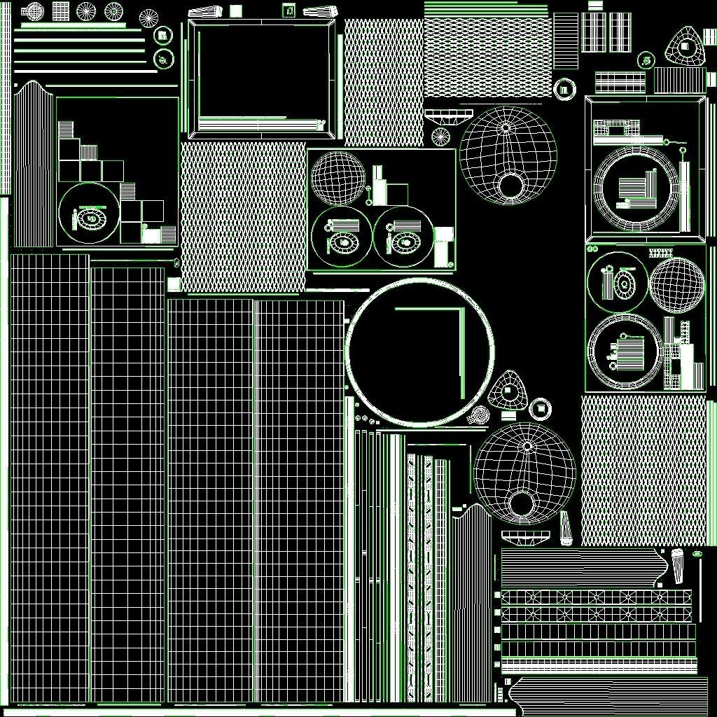 BBQ Grill V2 Low-poly 3D model_21