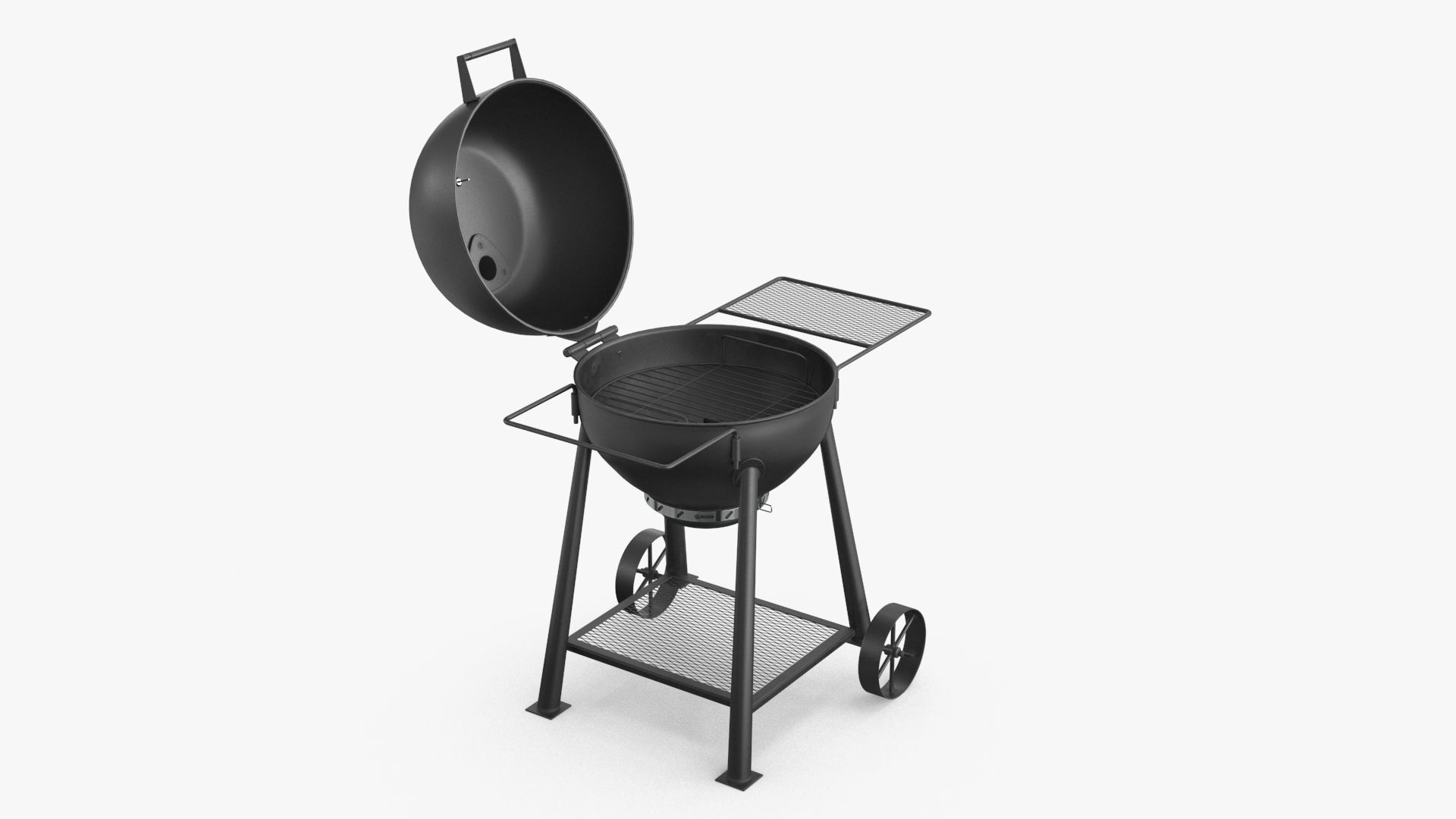BBQ Grill V2 Low-poly 3D model_13