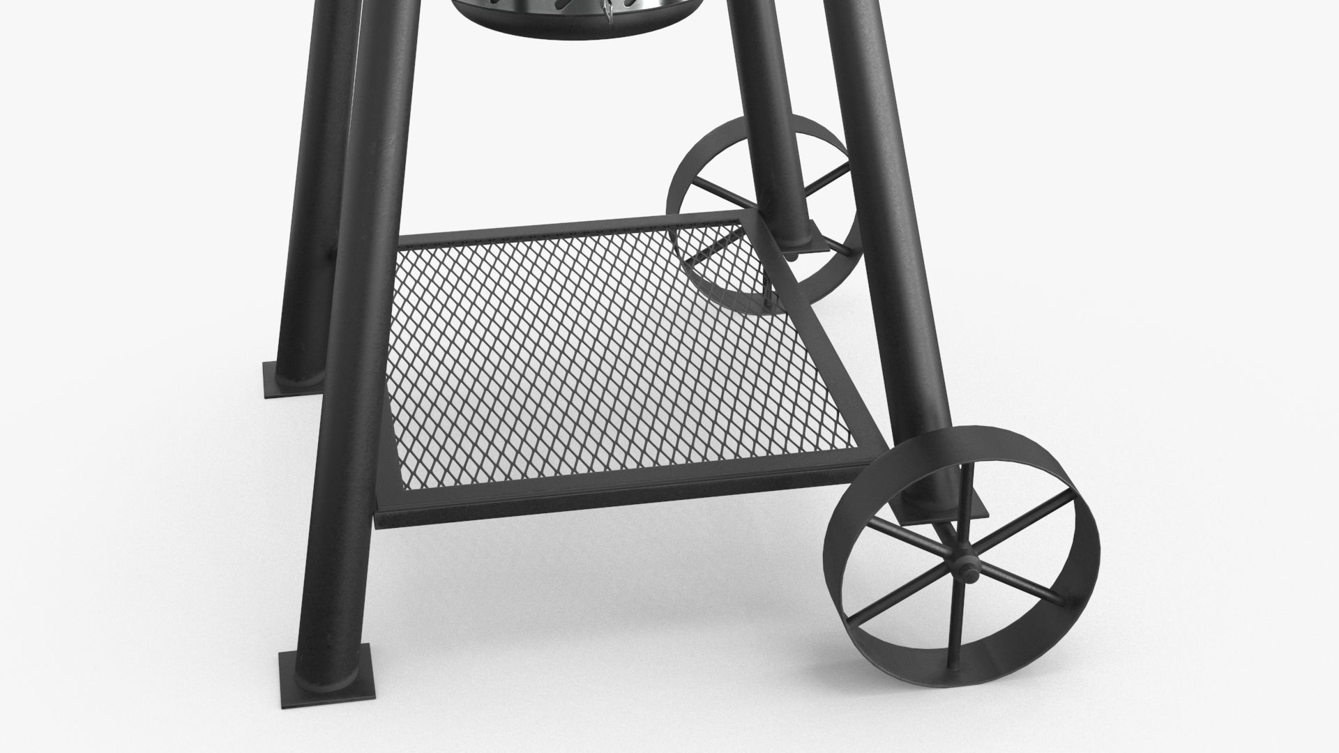 BBQ Grill V2 Low-poly 3D model_17