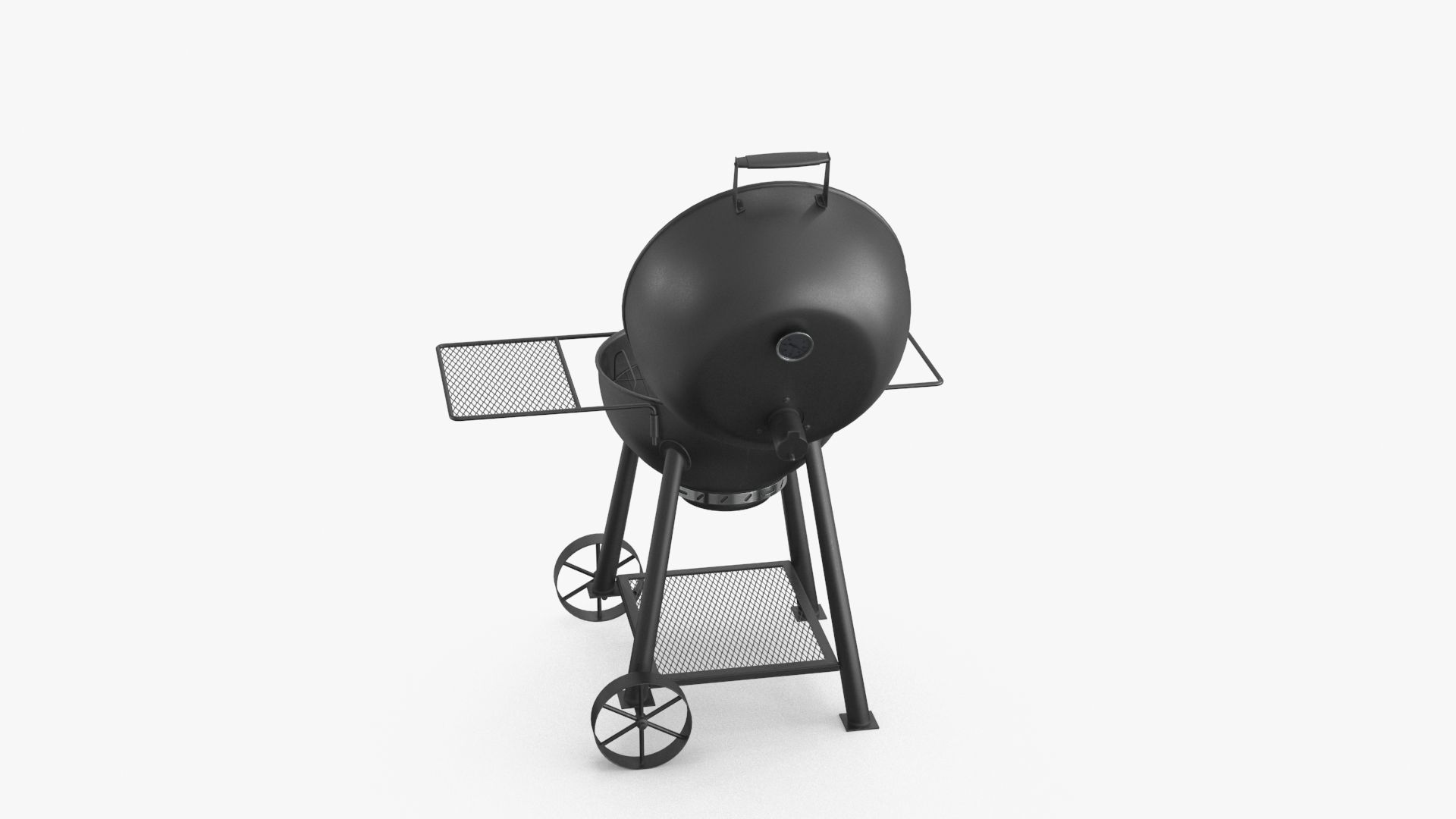 BBQ Grill V2 Low-poly 3D model_10