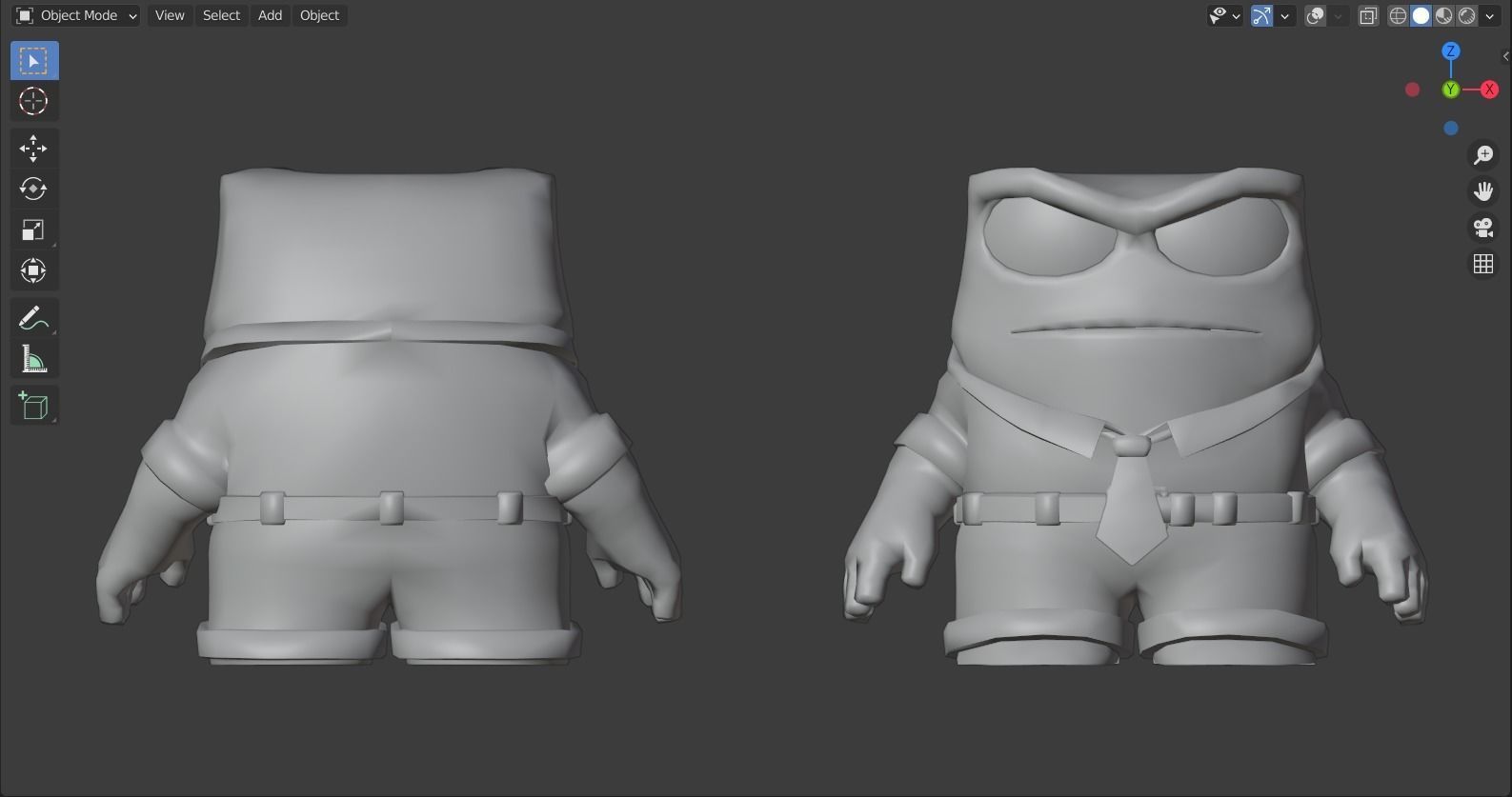 Inside Out - Anger rigged 3D model_3