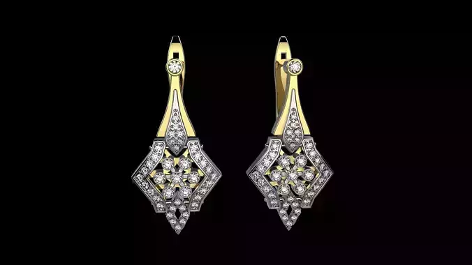 EARRINGS lego machine with parts