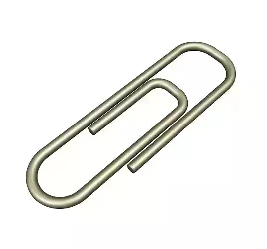 Brass Paper Clip