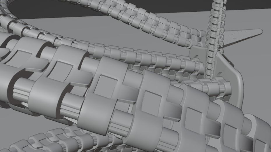 DOC OCK ARMS MADE IN BLENDER 3D model_5