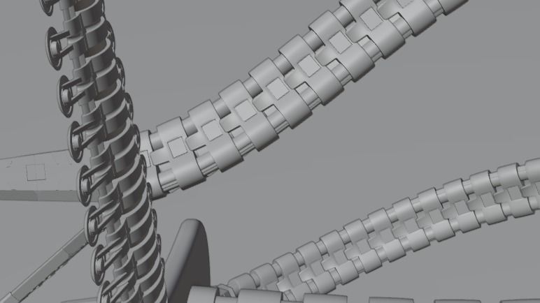 DOC OCK ARMS MADE IN BLENDER 3D model_7