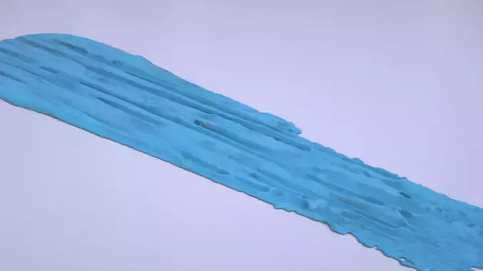 Paint Smear 1 3D model