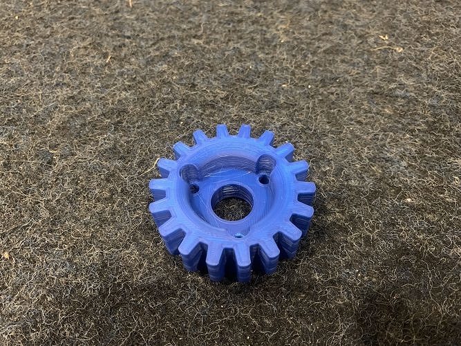 50cc 2 stroke engine coupling 3D model