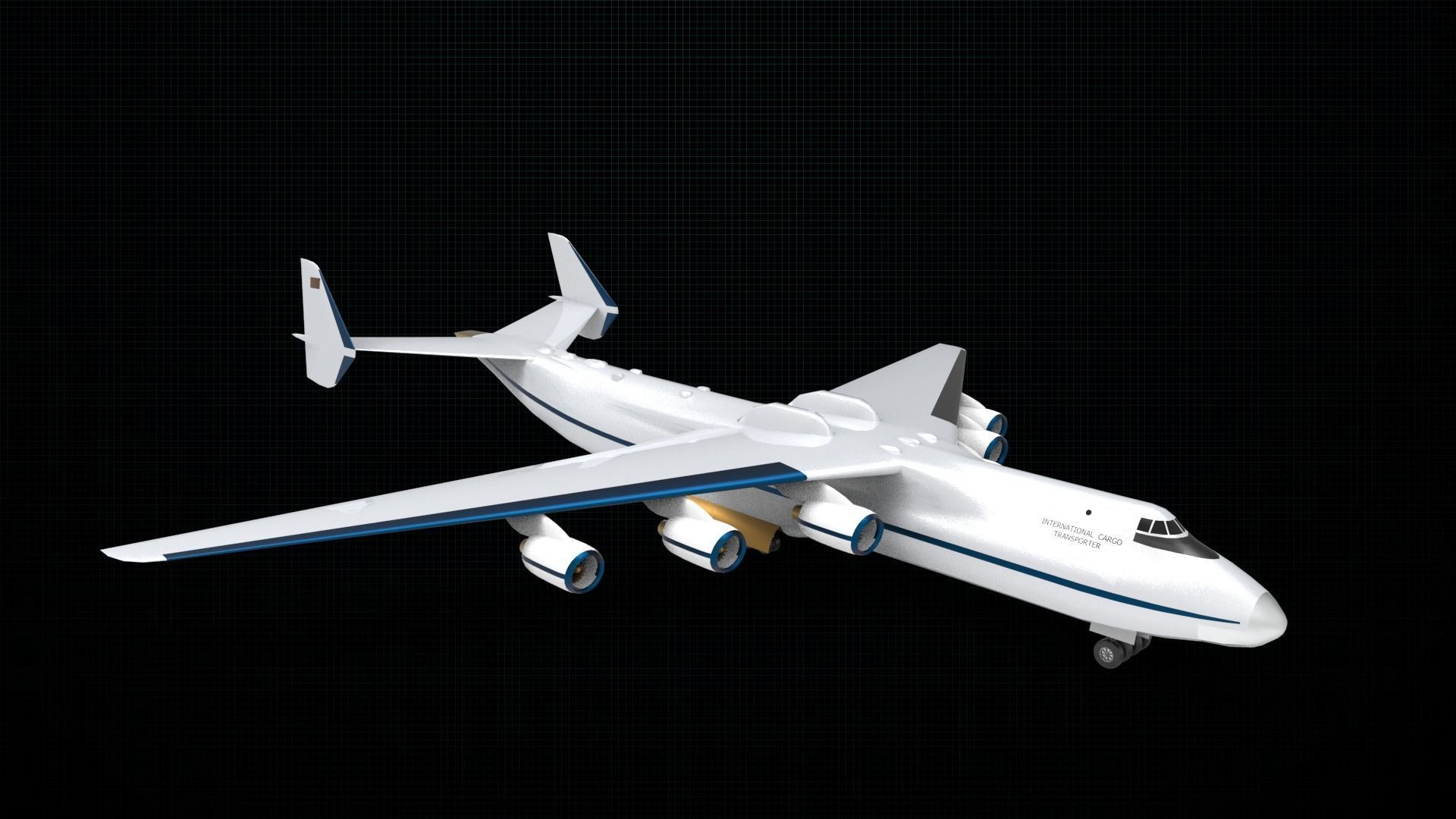 Antonov An 225 3D model_2