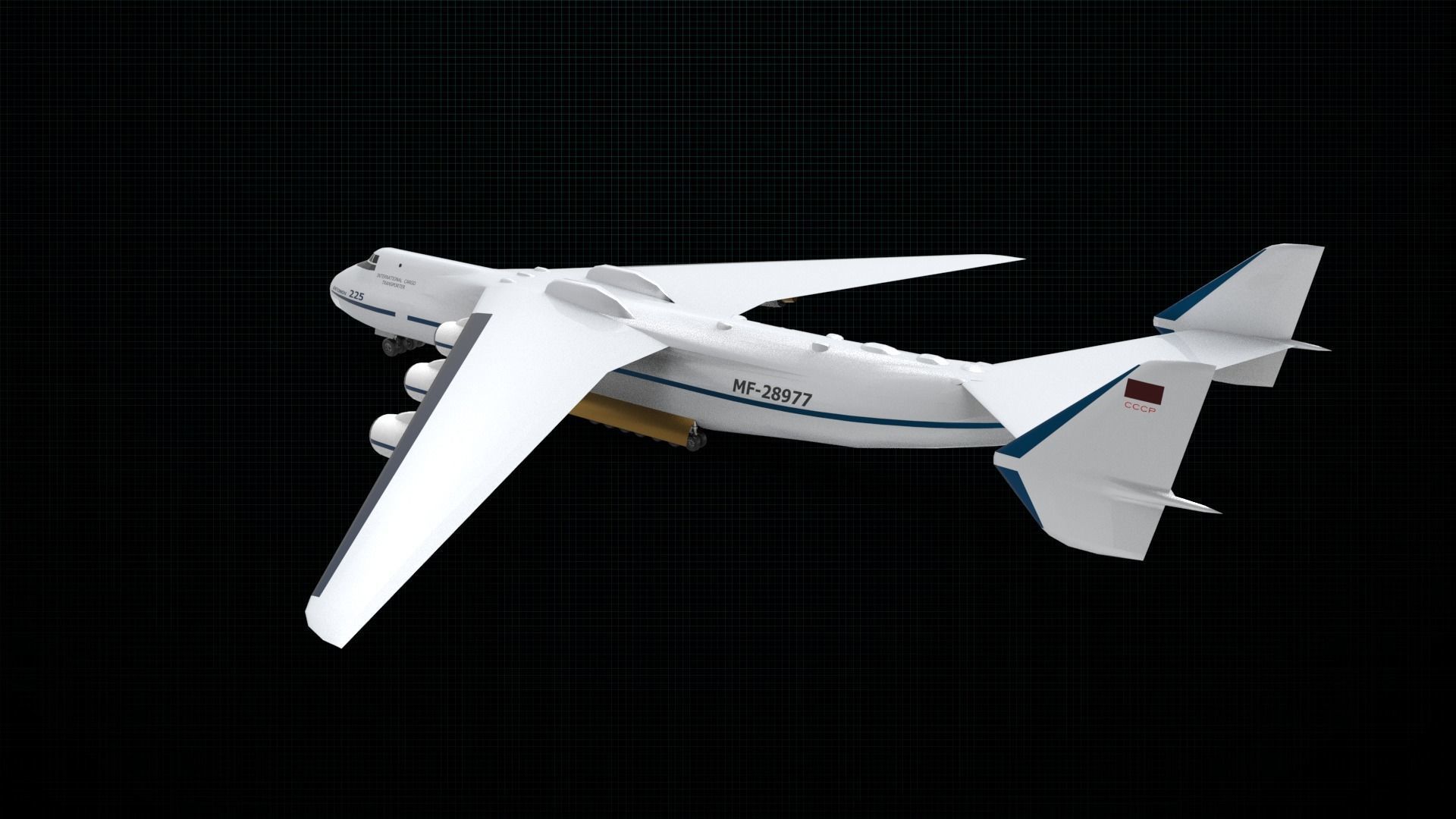 Antonov An 225 3D model_1
