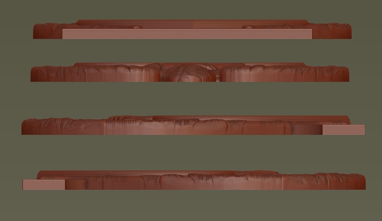 Angel and Heart Tombstone2 3D print model_9