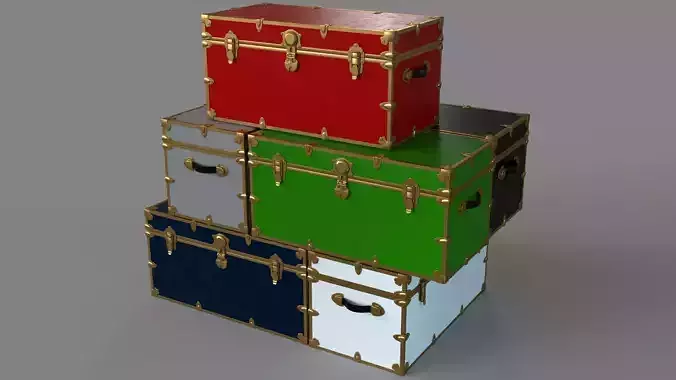 XXL Vinyl Dorm Trunk