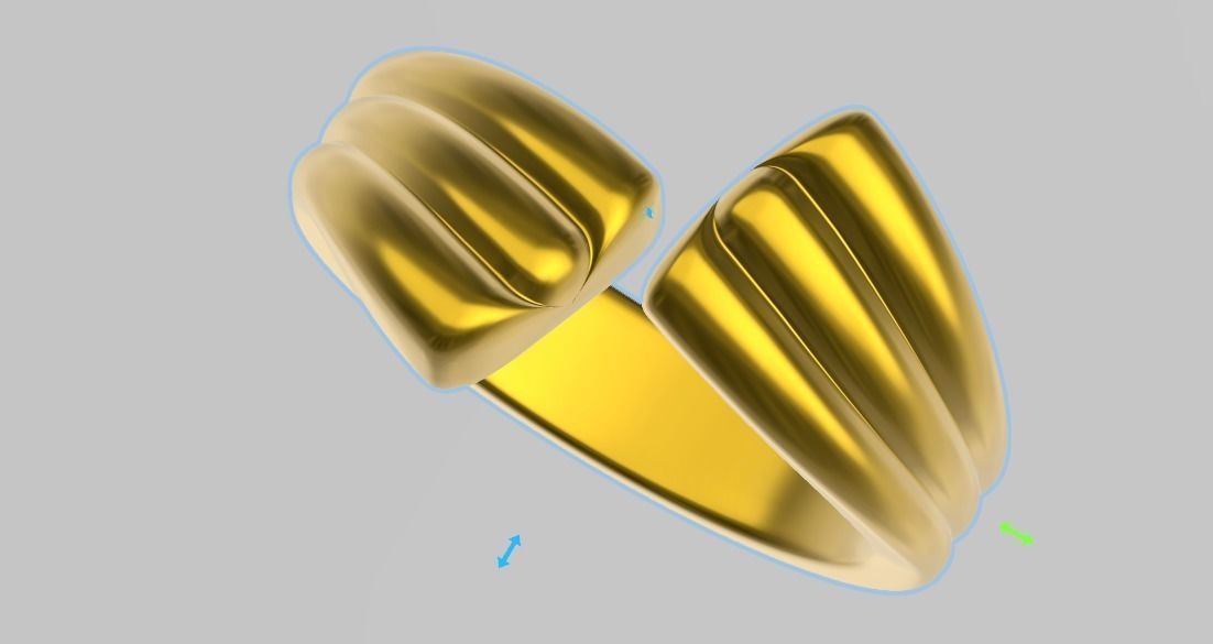 bypass ring  US 1 to 13 sizes  stl verified 3D print model_6