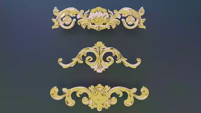 Building or furniture floral design