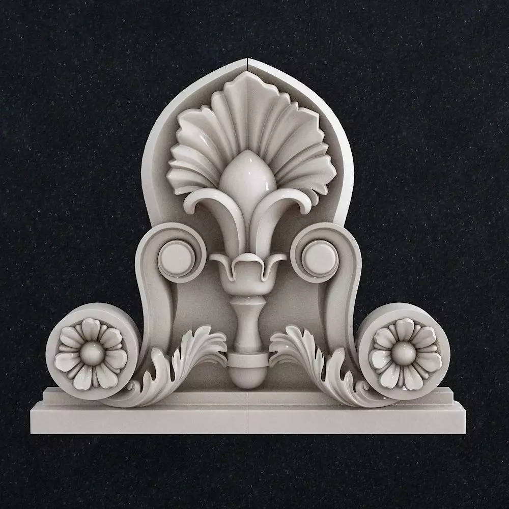 Decor flowers 3D print model