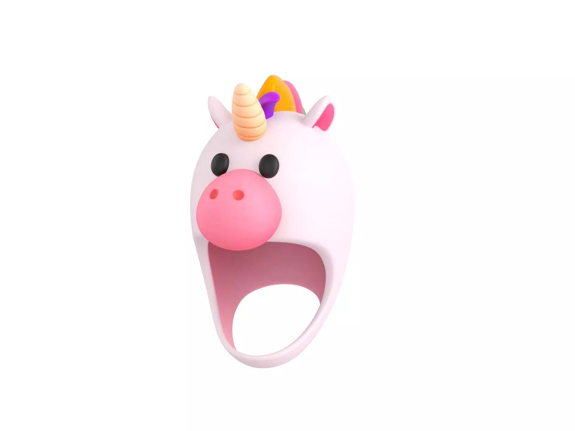 Prop046 Unicorn Hat 3D model_0