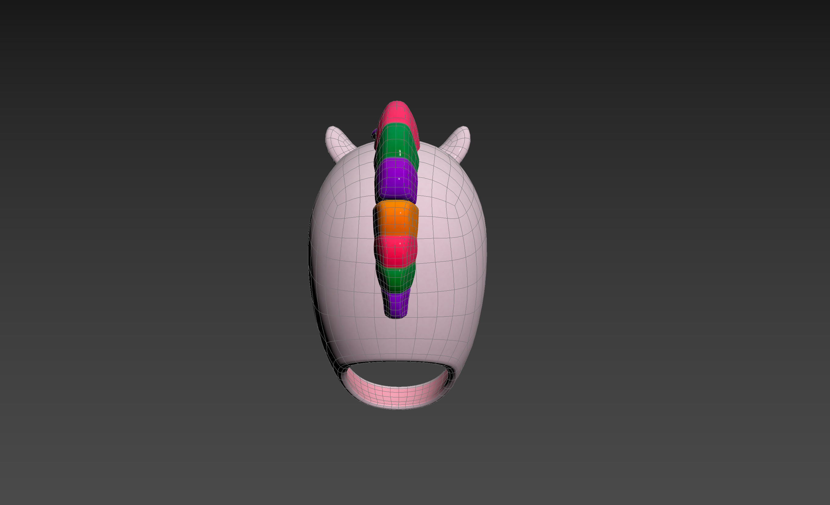 Prop046 Unicorn Hat 3D model_17