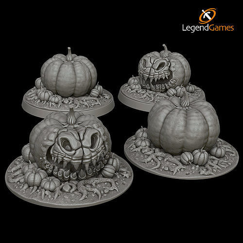 LegendGames Pumpkin Mimics 3D print model