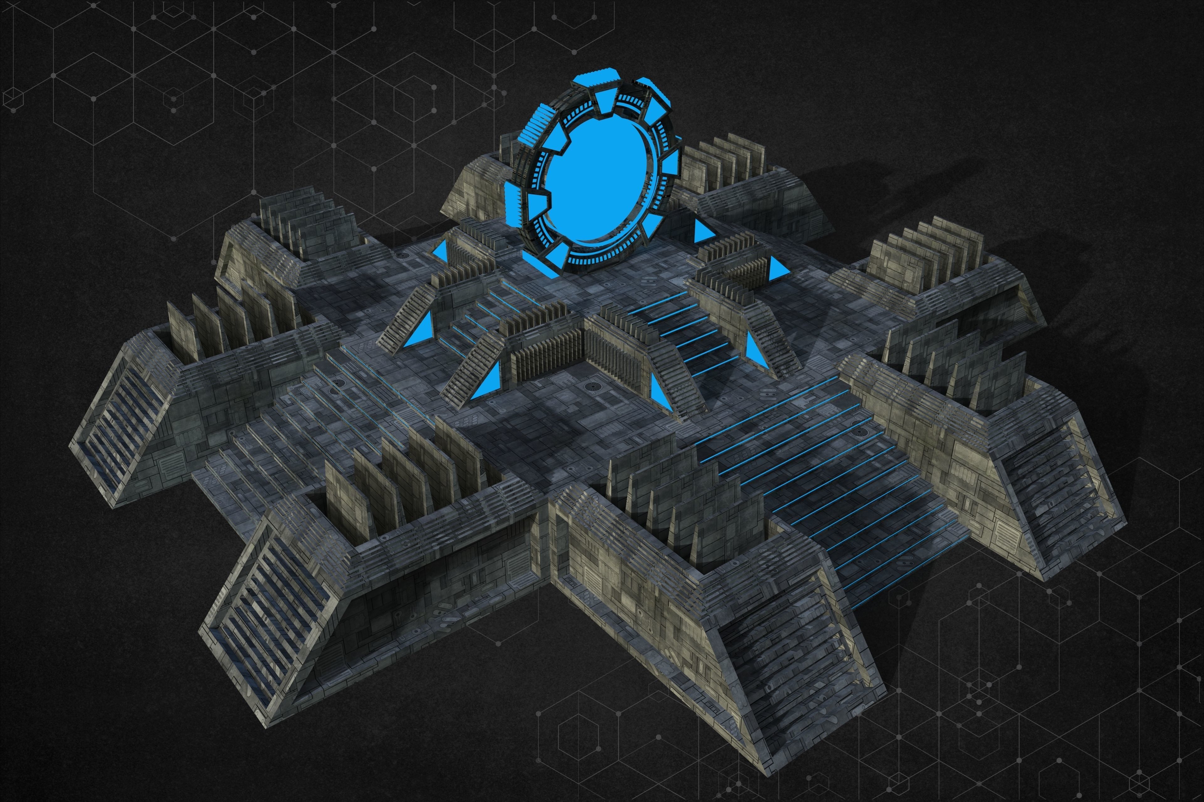 Stargate Version Two 3D model_2