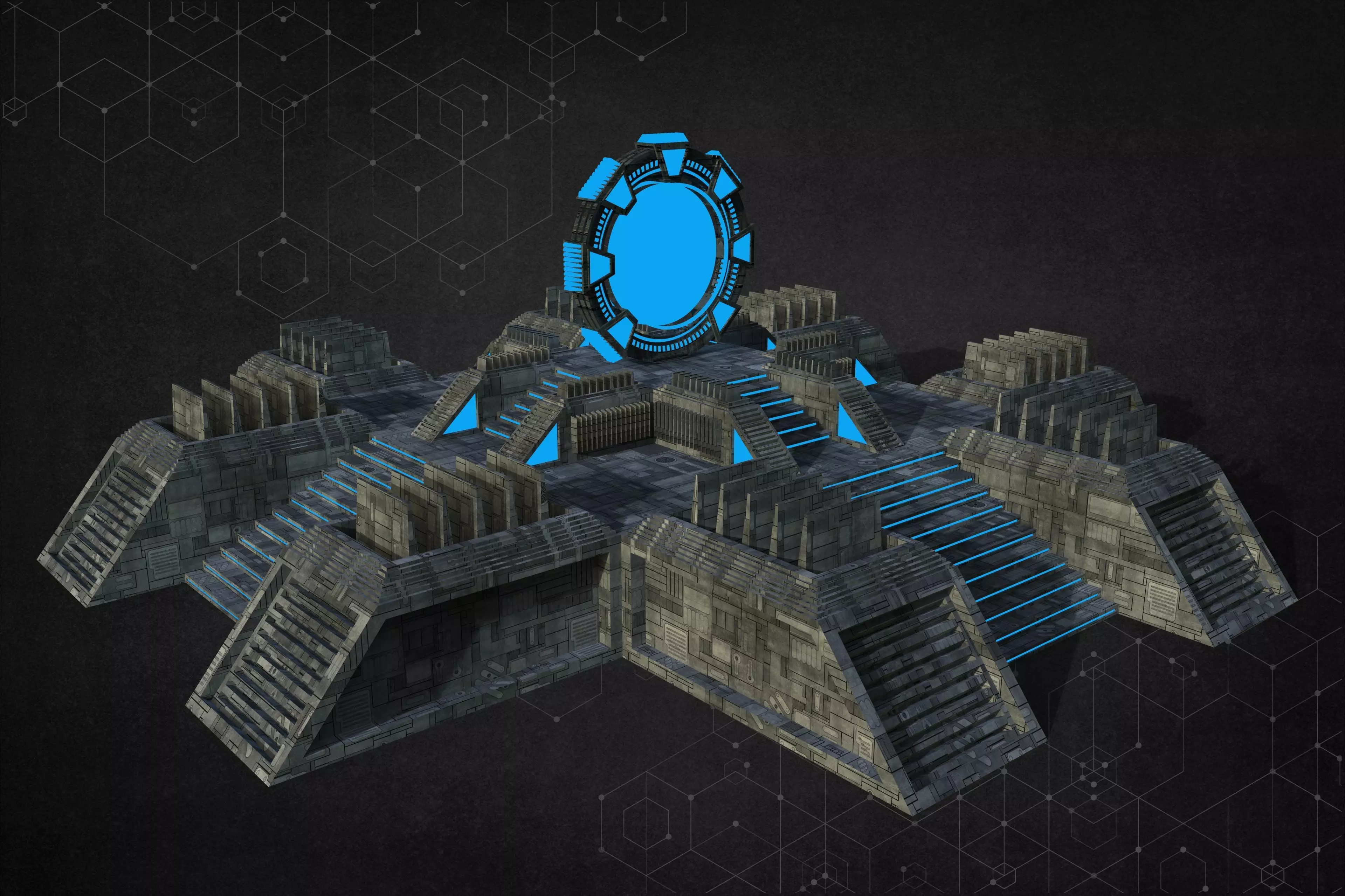 Stargate Version Two 3D model_0