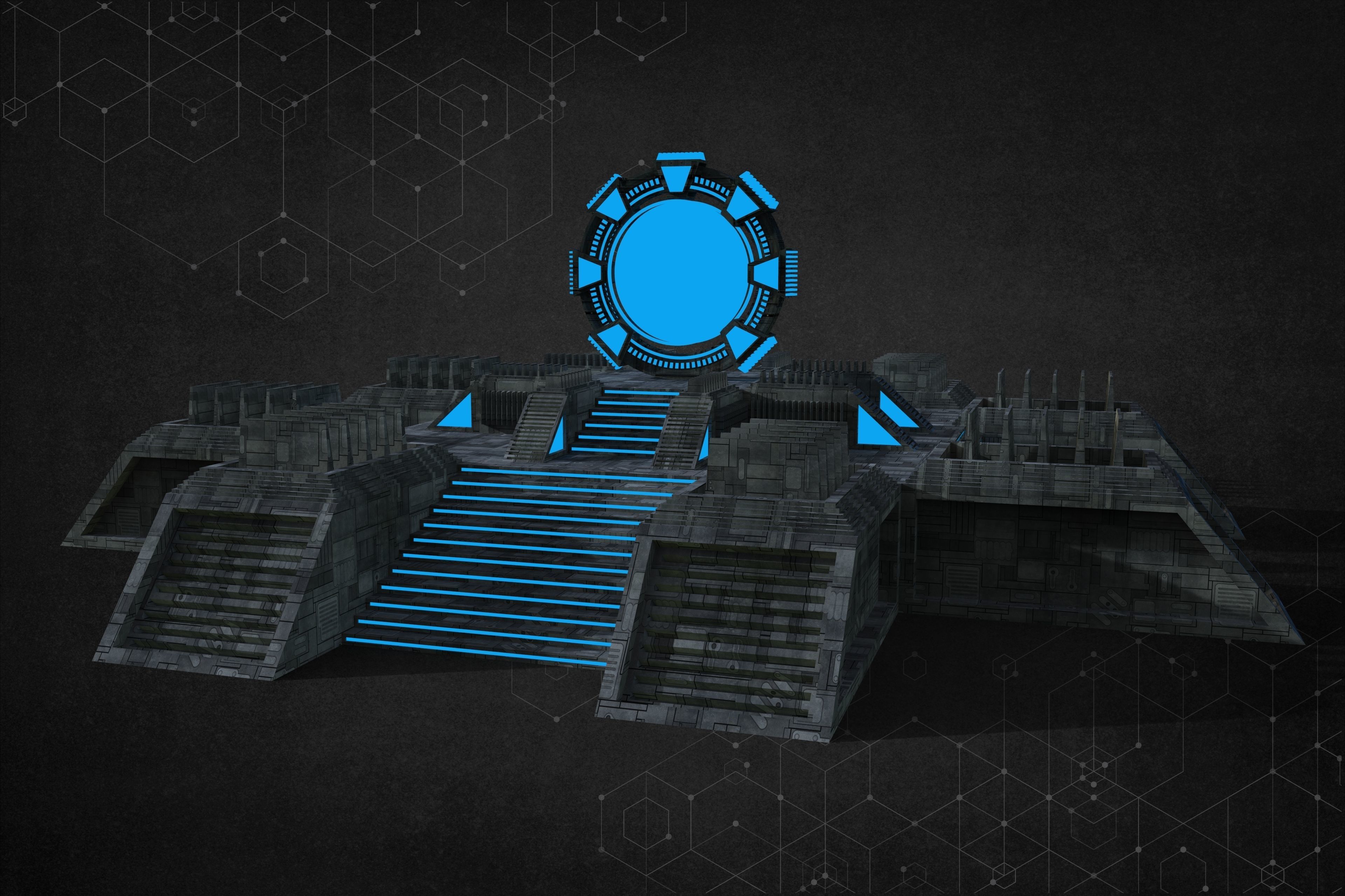 Stargate Version Two 3D model_1