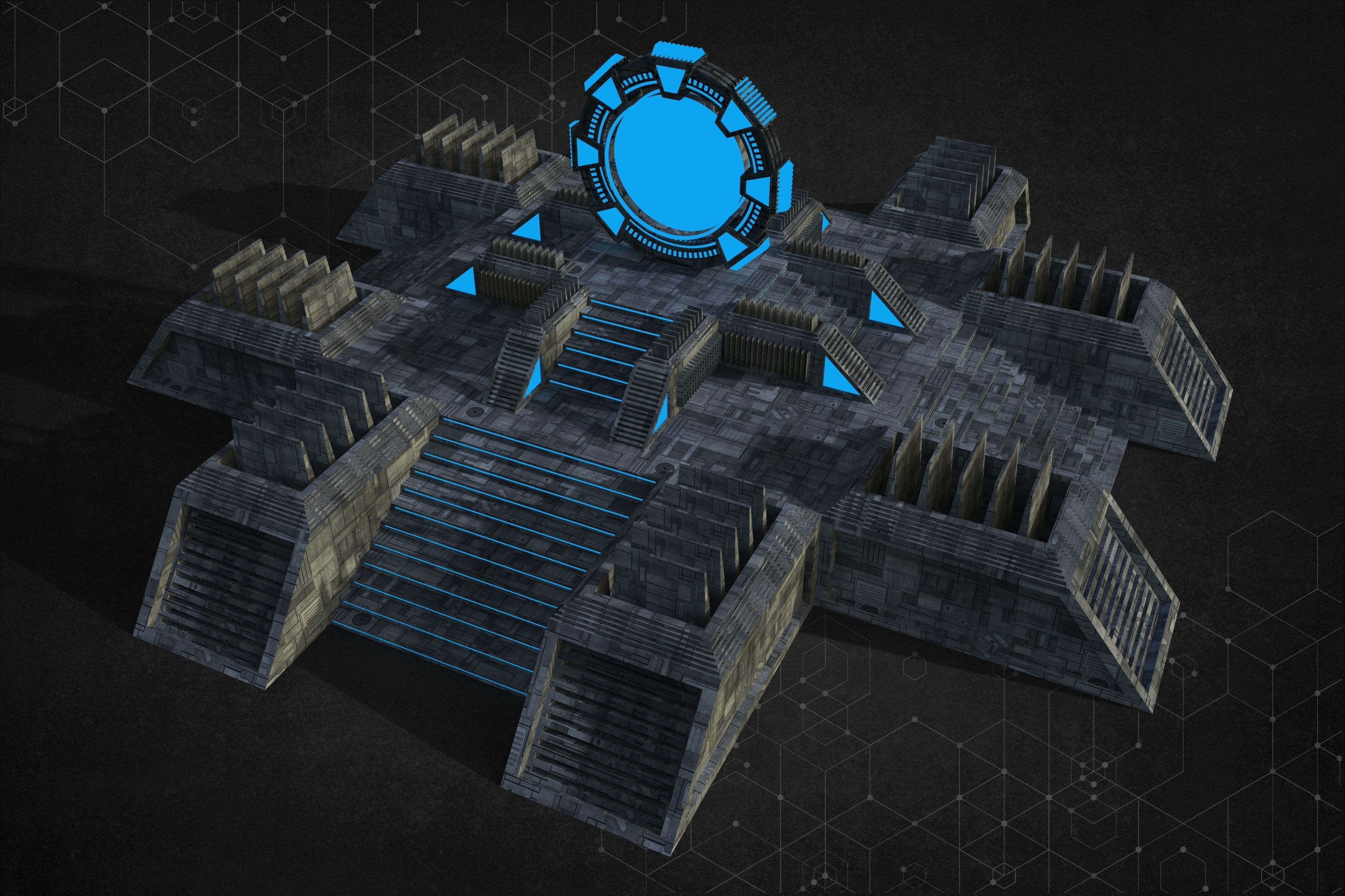 Stargate Version Two 3D model_3