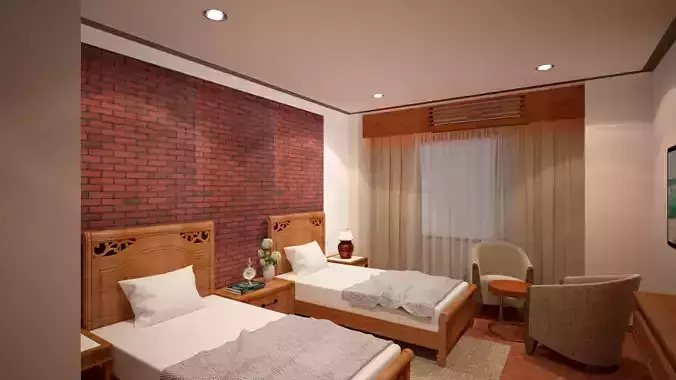 Hotel Room - Traditional