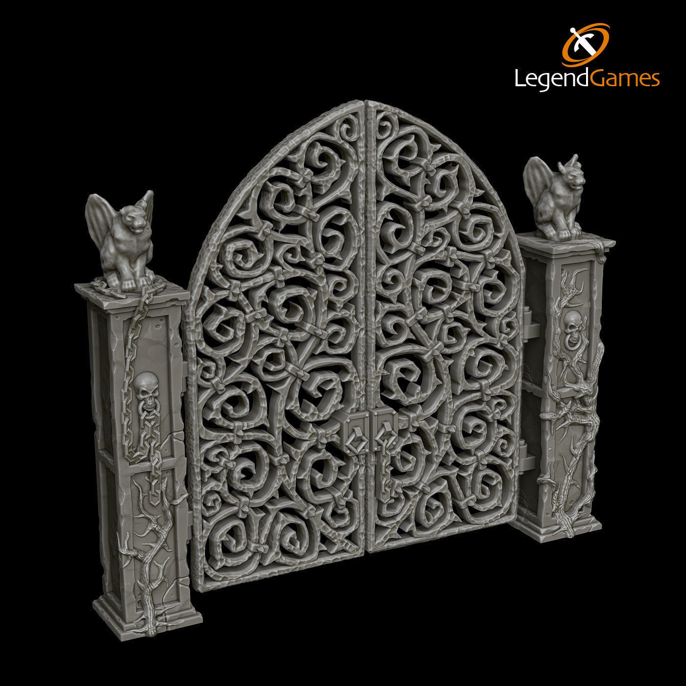 LegendGames Complete GraveYard Set  3D print model_4