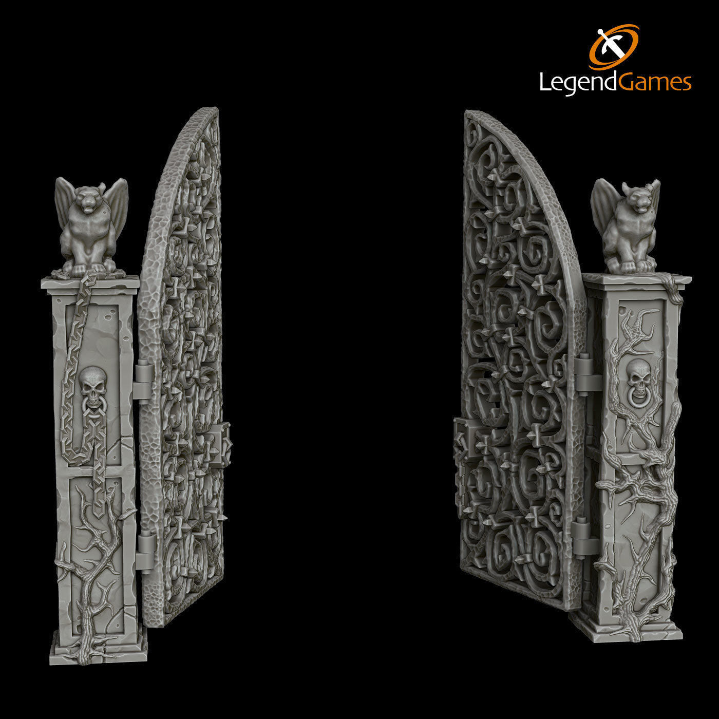 LegendGames Complete GraveYard Set  3D print model_21