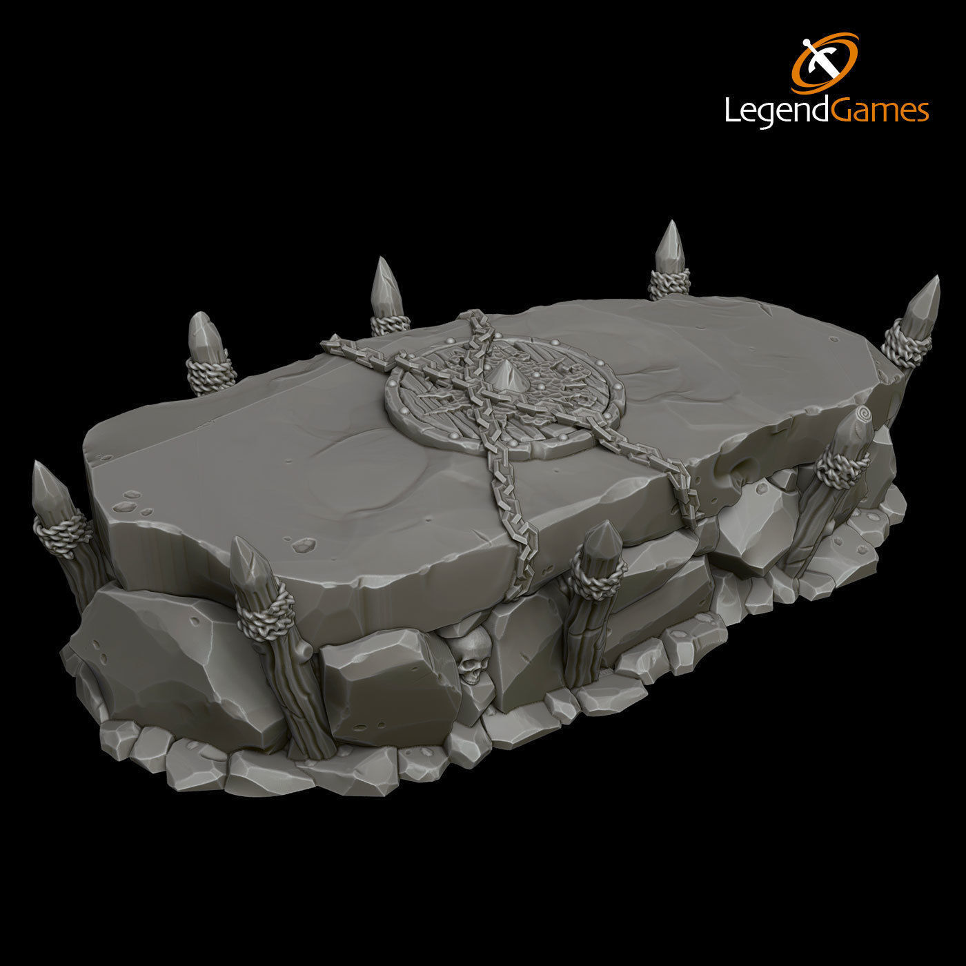 LegendGames Complete GraveYard Set  3D print model_54