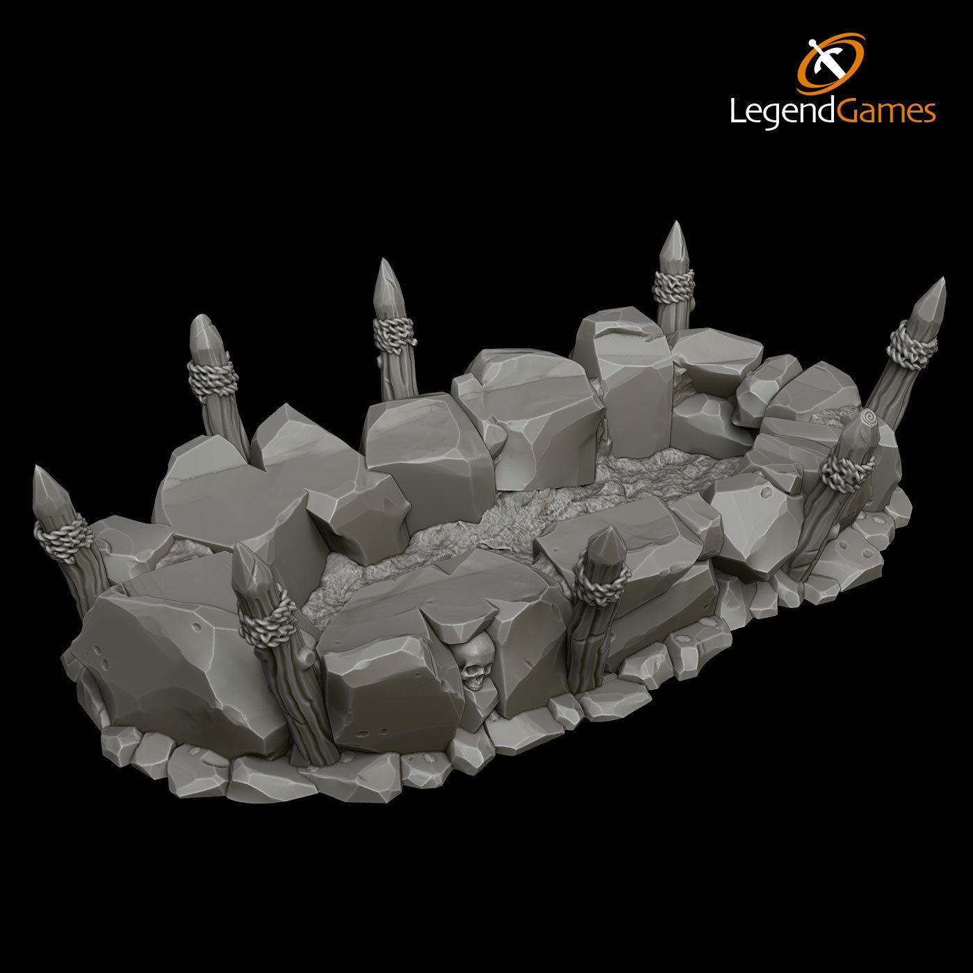 LegendGames Complete GraveYard Set  3D print model_53