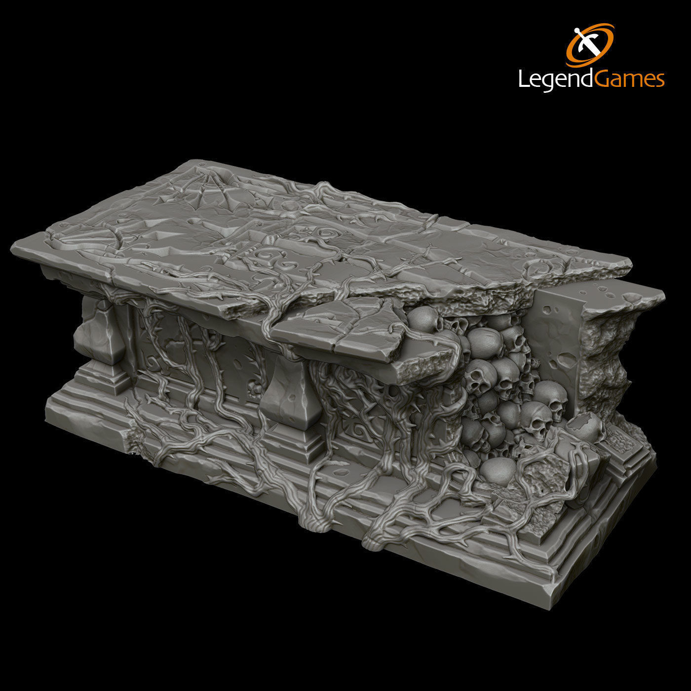 LegendGames Complete GraveYard Set  3D print model_20
