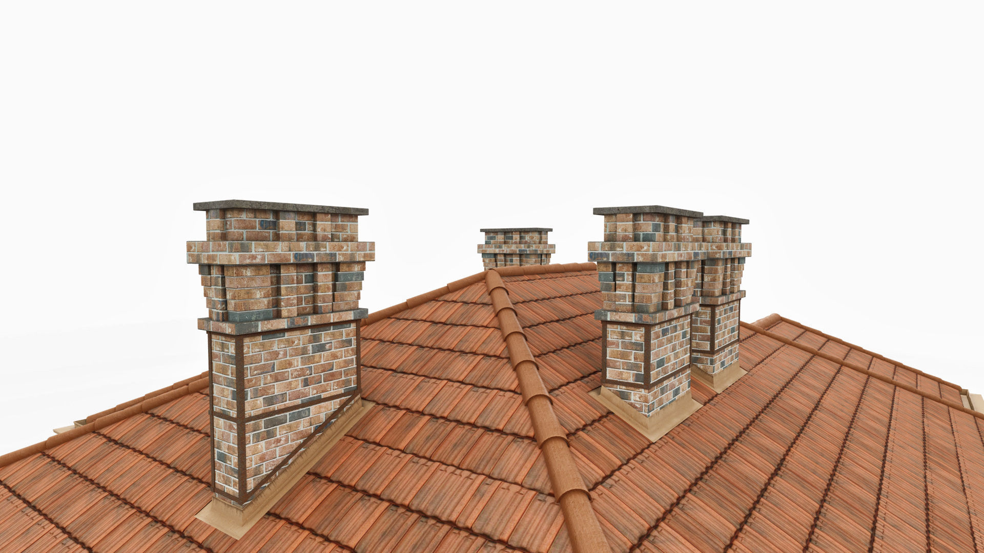 Elegant Townhouse HQ Model 3D model_20