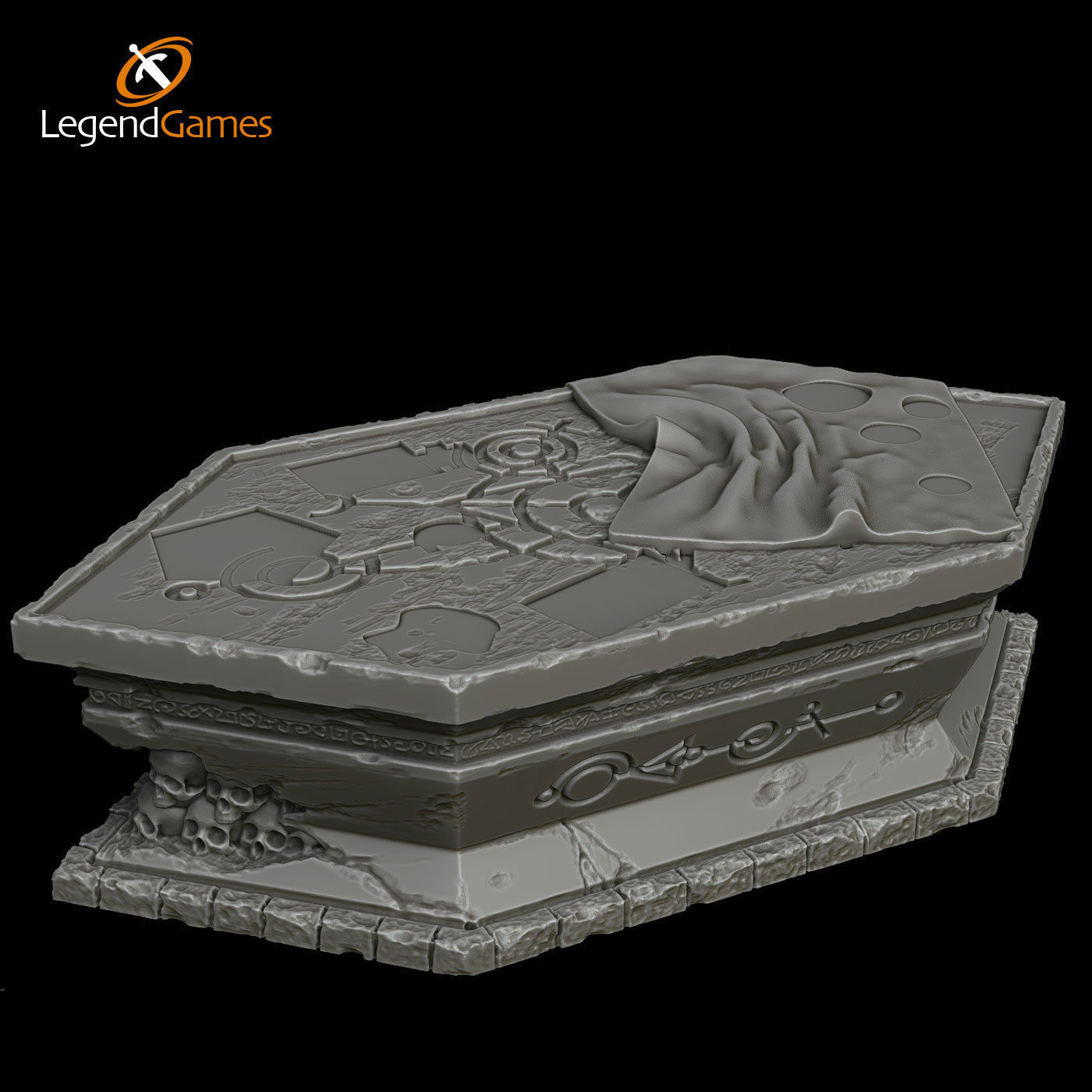 LegendGames Necromancer Lair Full Set 3D print model_33