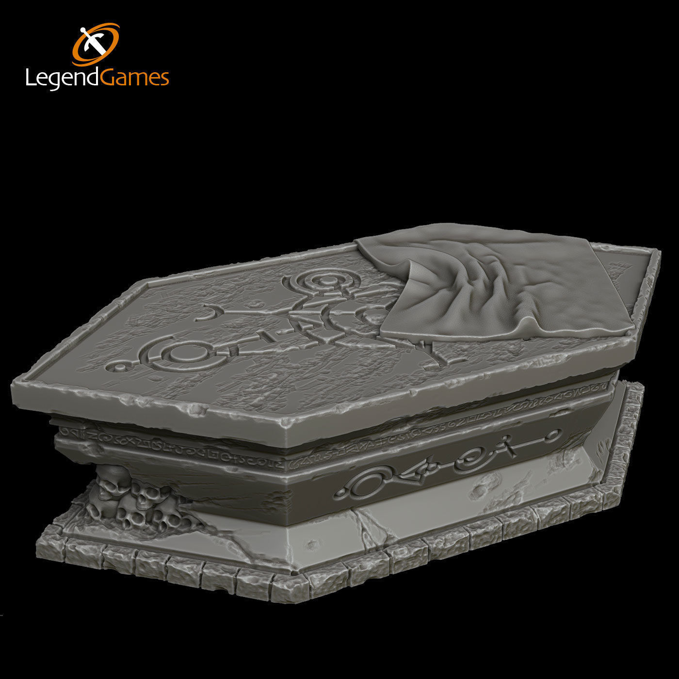 LegendGames Necromancer Lair Full Set 3D print model_31