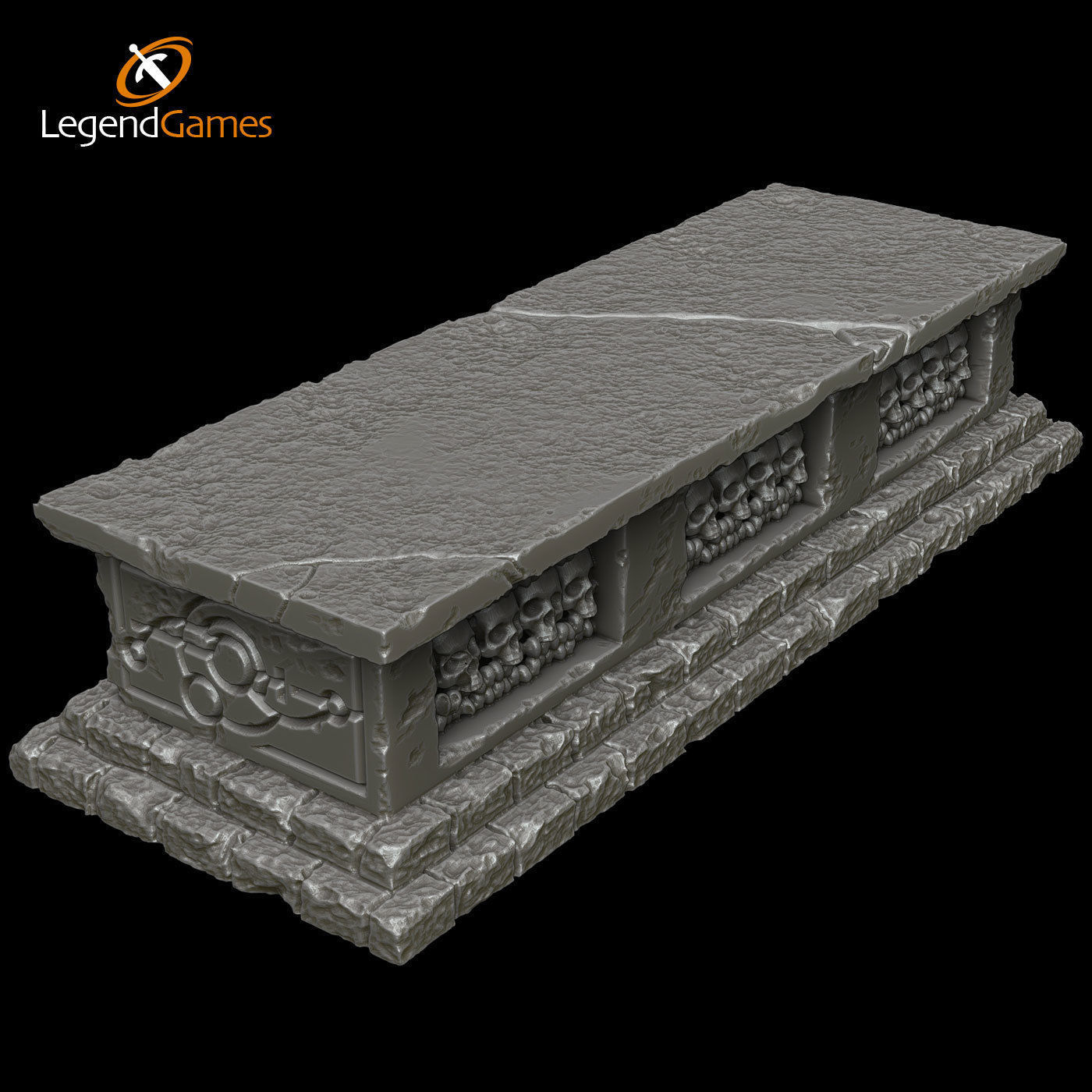 LegendGames Necromancer Lair Full Set 3D print model_1