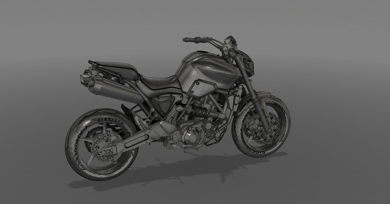 Yamaha Mt 03 660  3D model_12