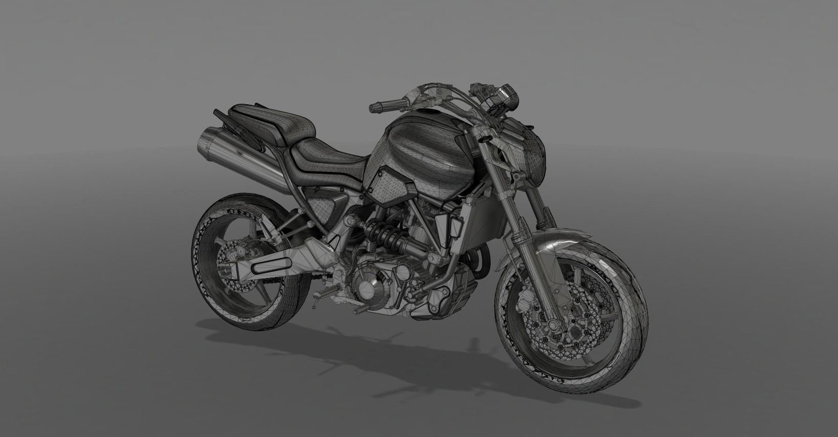 Yamaha Mt 03 660  3D model_13