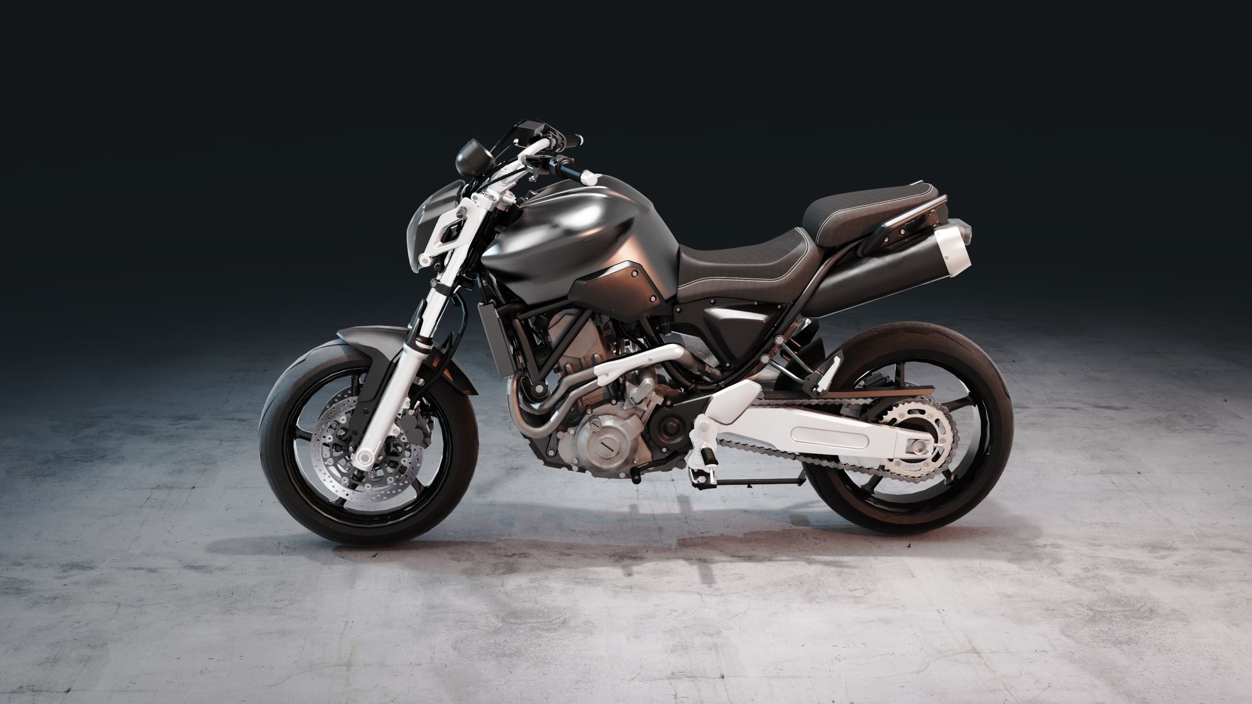 Yamaha Mt 03 660  3D model_1