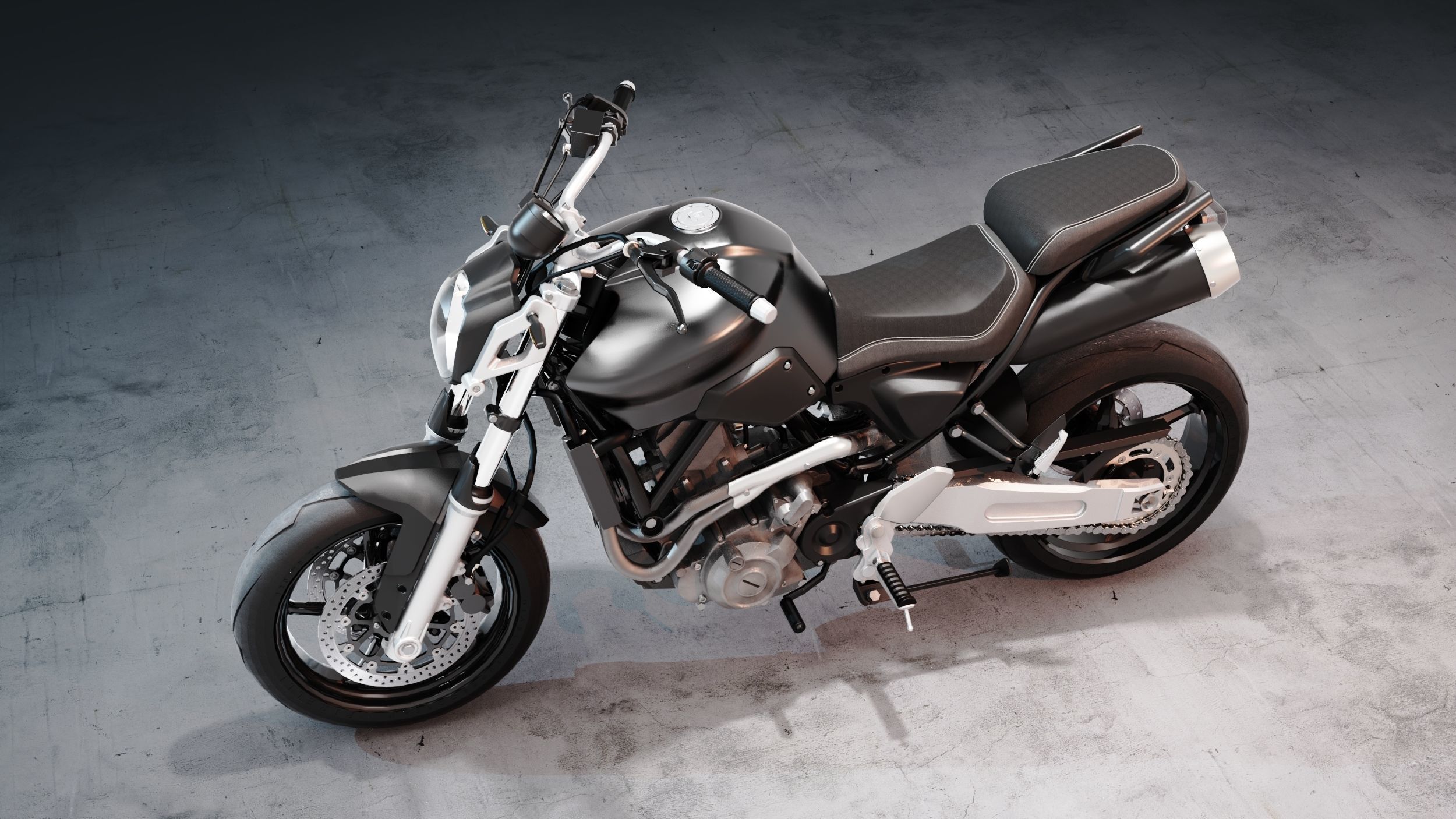 Yamaha Mt 03 660  3D model_8