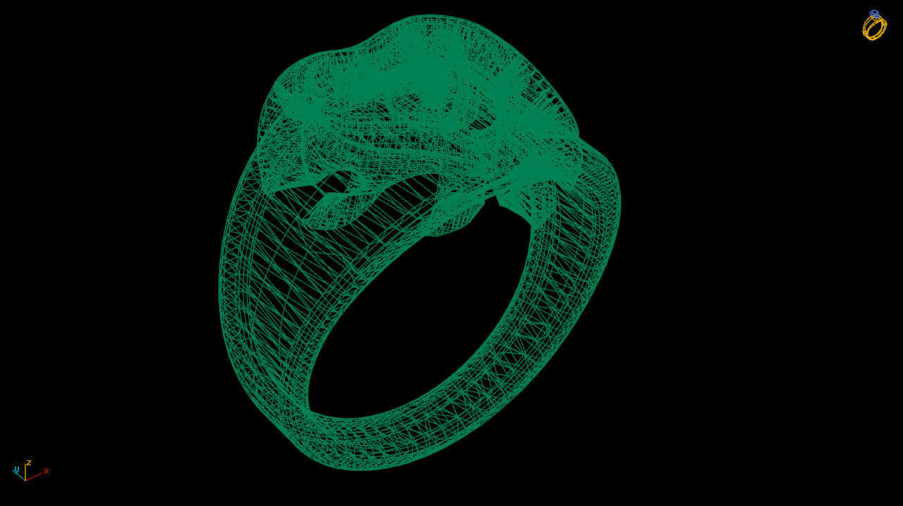 red heart ring - 3d file 3D print model_17