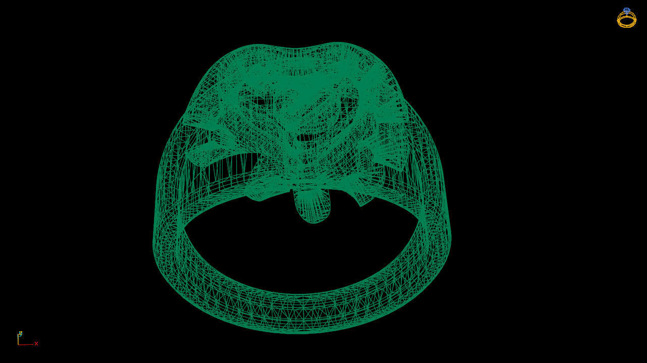 red heart ring - 3d file 3D print model_18